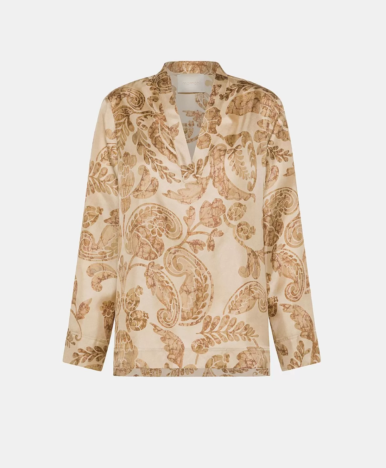 Flash Sale Ambroise Zijden Twill Blouse - Veelkleurig Poeder Vrouwen Bloesjes En Overhemden