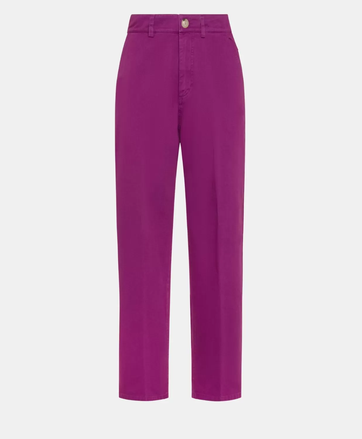 Flash Sale Fuchsia Bis Gabardine Broek - Cyclamen Vrouwen Broeken En Korte Broeken