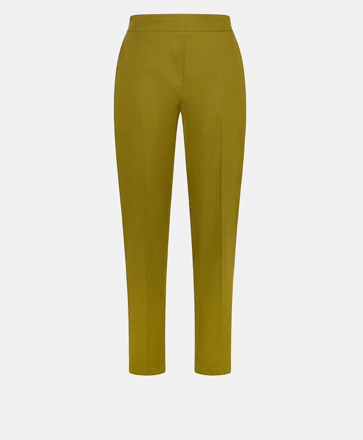 Shop Haiti Gabardine Broek - Olijf Vrouwen Broeken En Korte Broeken