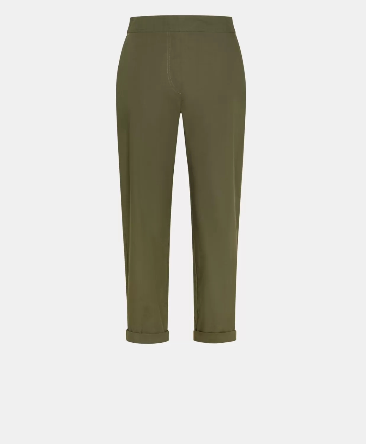 Cheap Idaho Poplin Broek - Leger Vrouwen Broeken En Korte Broeken