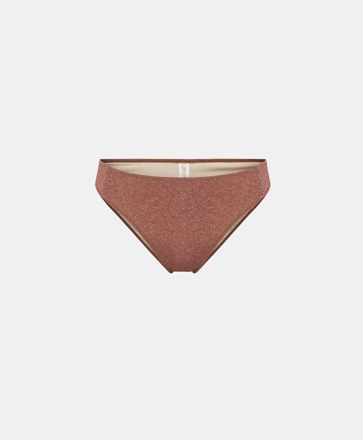 Cheap Madi Slip-Kostuum In Lurex-Jersey - Terracotta Vrouwen Badkleding