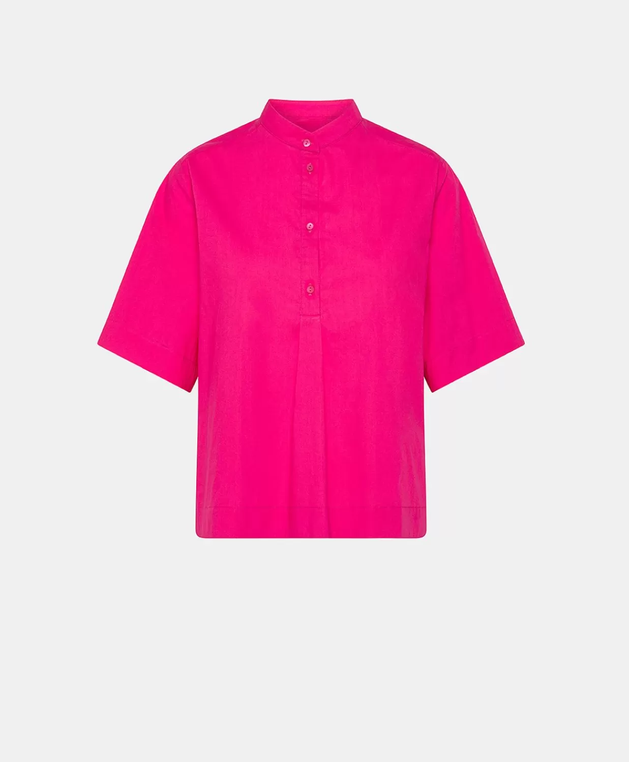 Shop Mialli Poplin Blouse - Fuchsia Vrouwen Bloesjes En Overhemden