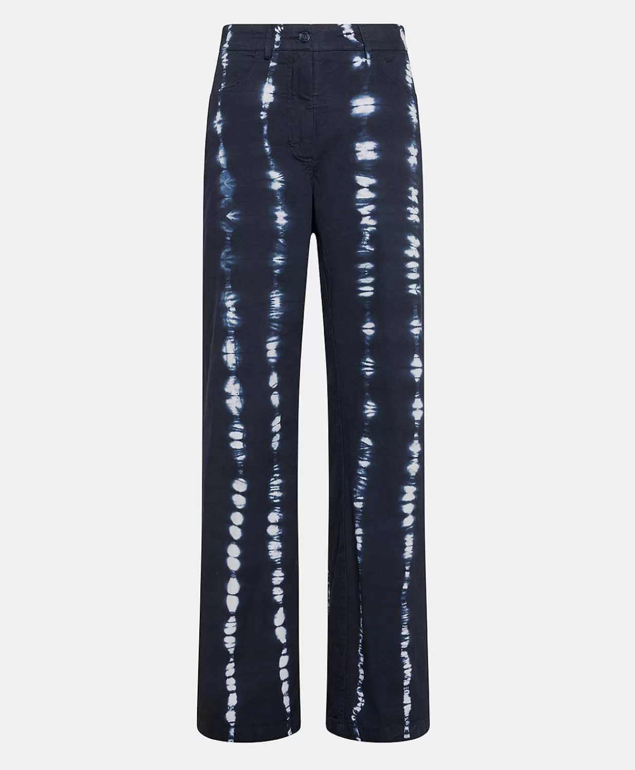 Shop Olivina Tie&Dye Gabardine Broek - Inkt Vrouwen Pakken En Pakken