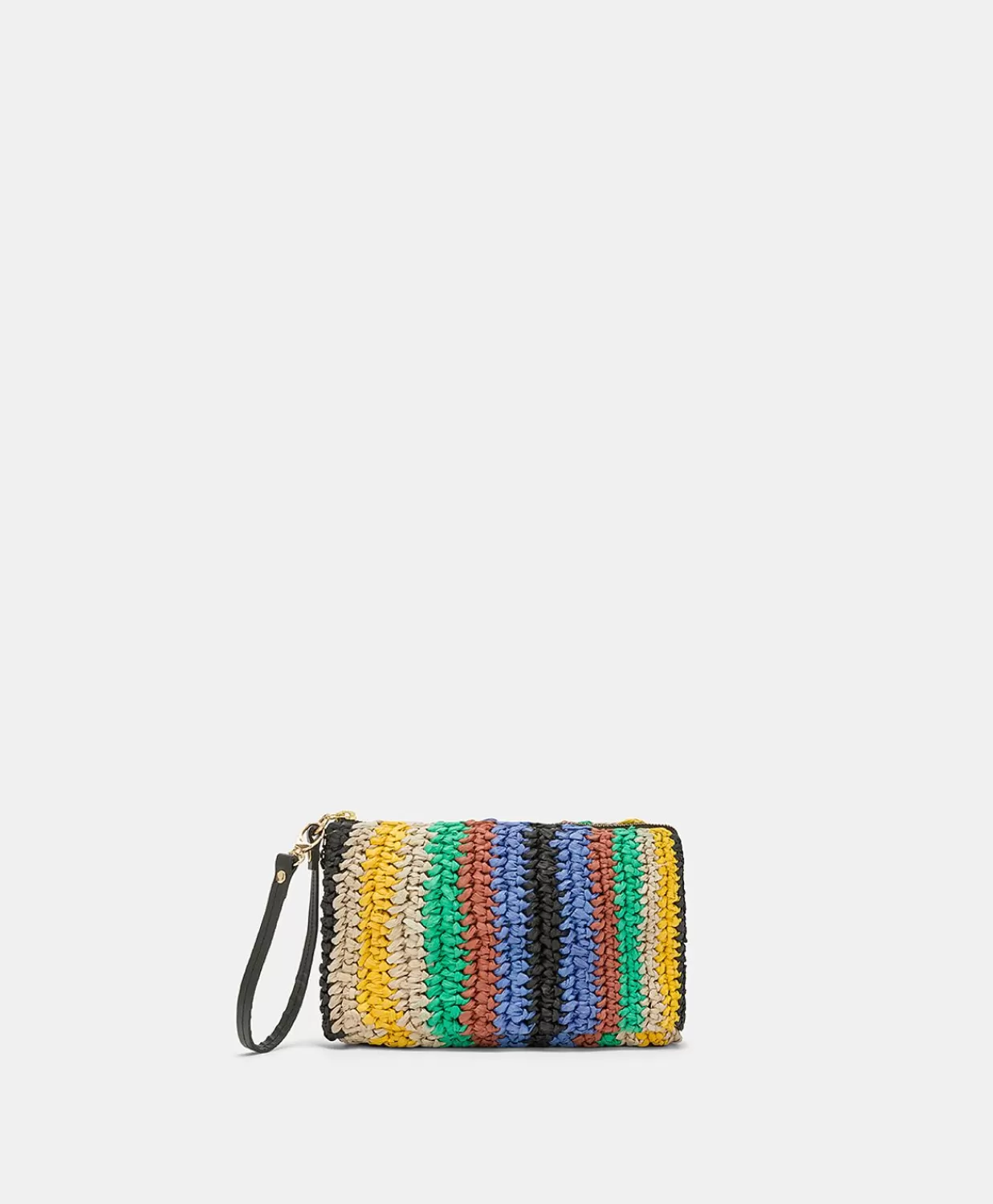 Flash Sale Yamir Gestreepte Raffia Clutch - Veelkleurig Vrouwen Tassen En Koppelingen